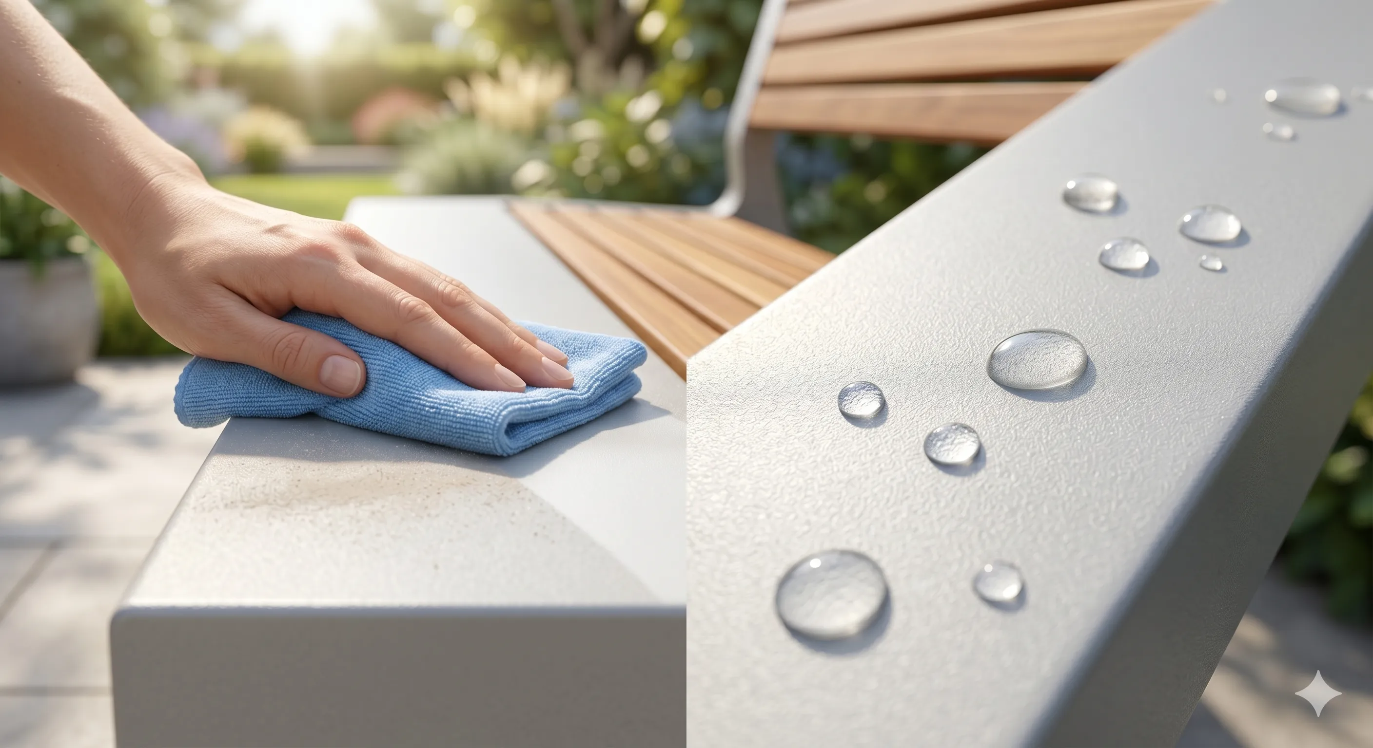 Low-Maintenance Outdoor Seating