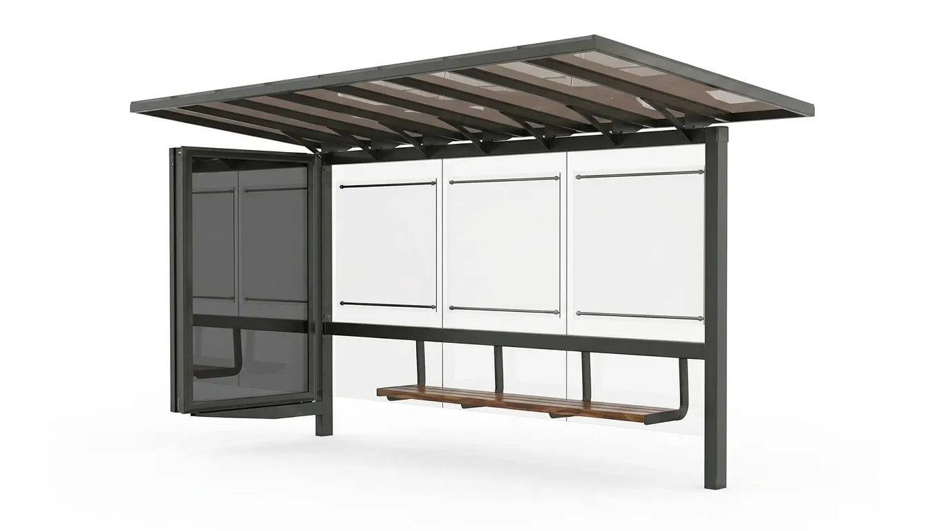 Stainless Steel Smart Shelter