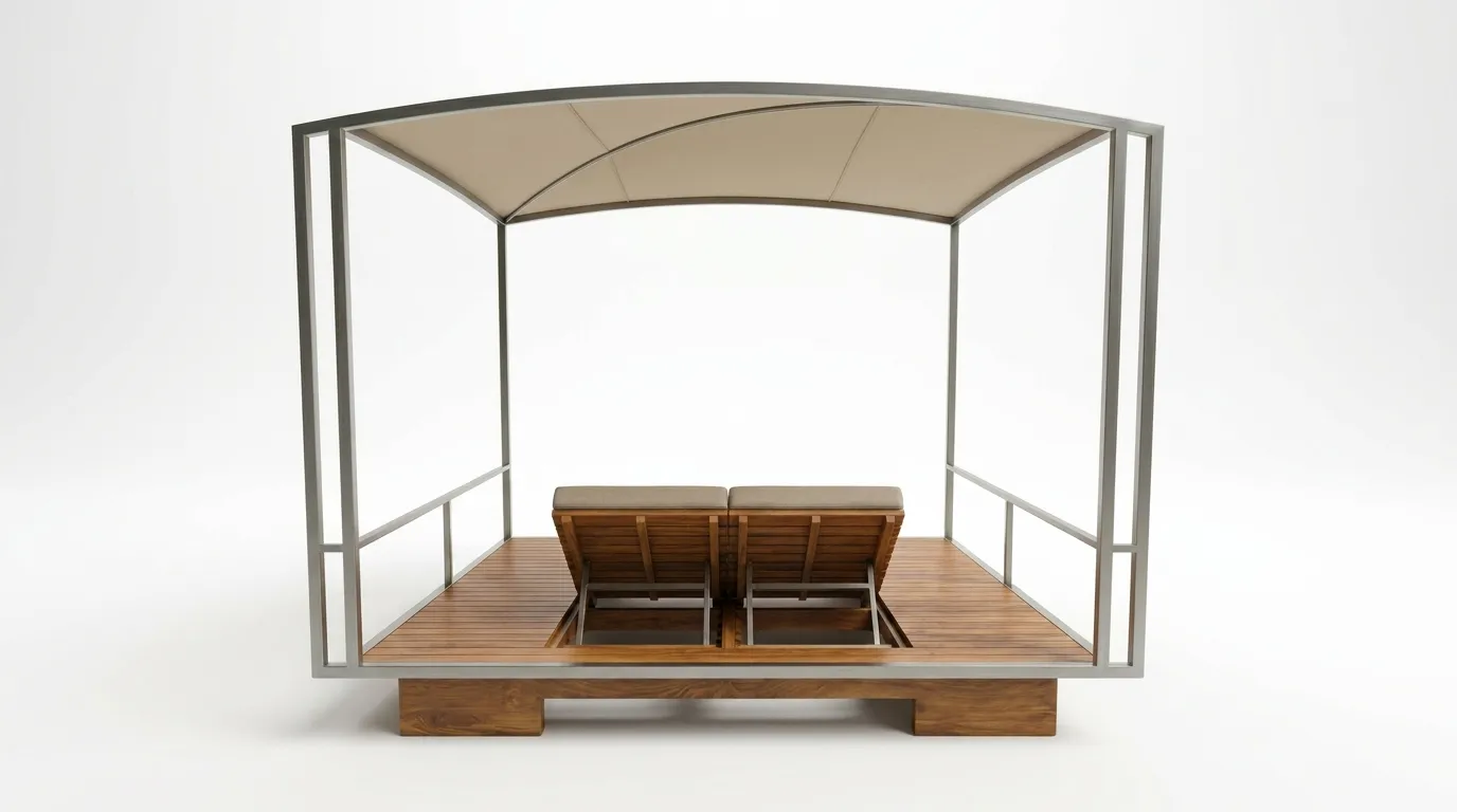 Poolside Recline Cabana
