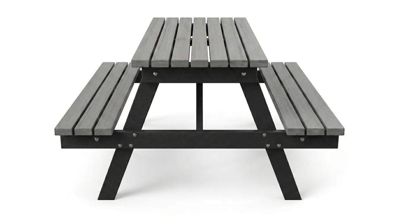 6-Seater Cafeteria Table