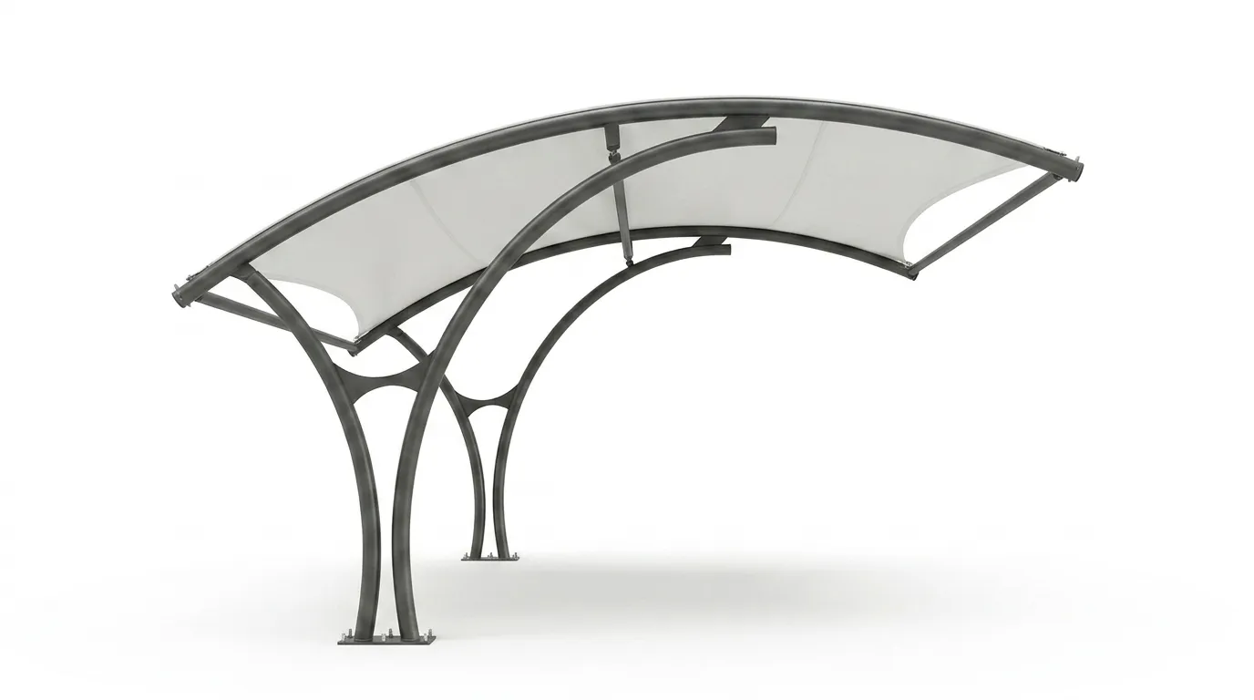 Cantilever Parking Shed