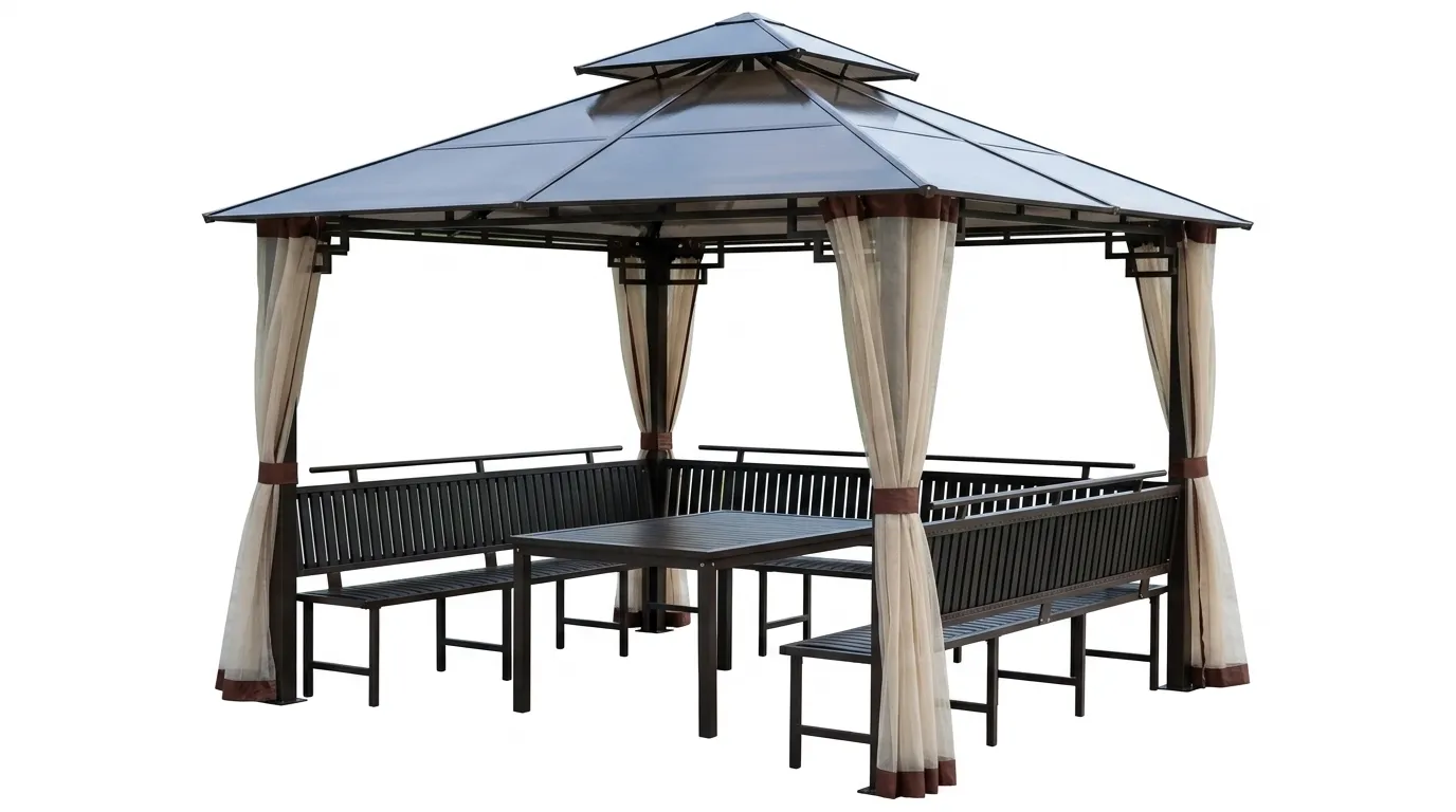 Contemporary Metal Gazebo