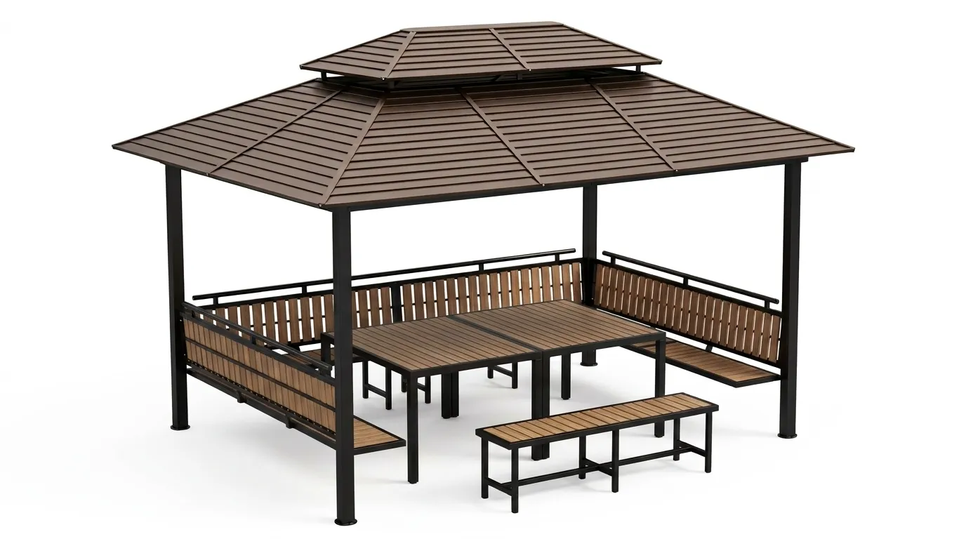 Modern Roofed Pavilion