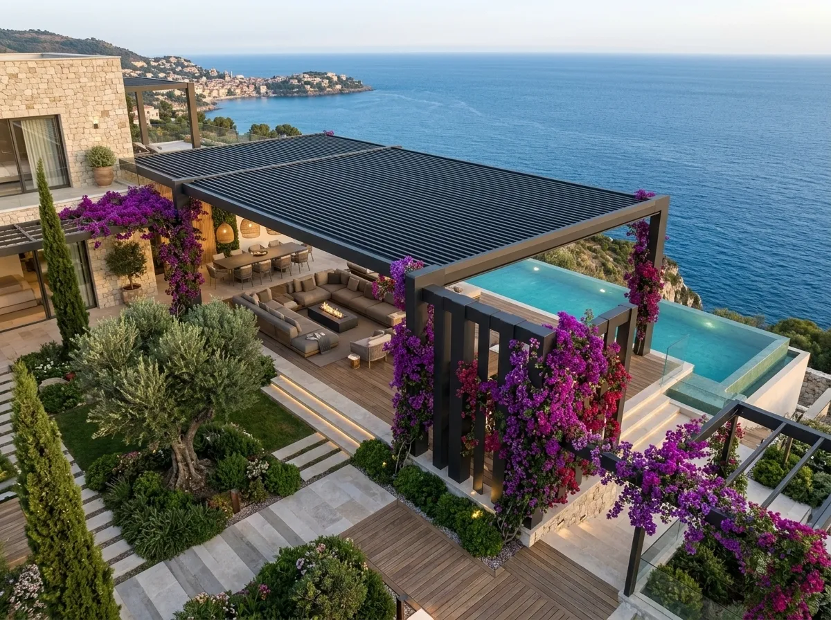 Modern Pergola render
