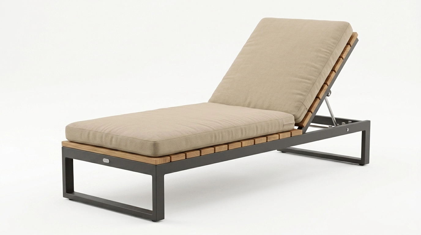 Luxury Wicker Lounger