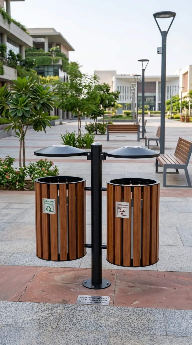 Smart-City Waste Bins