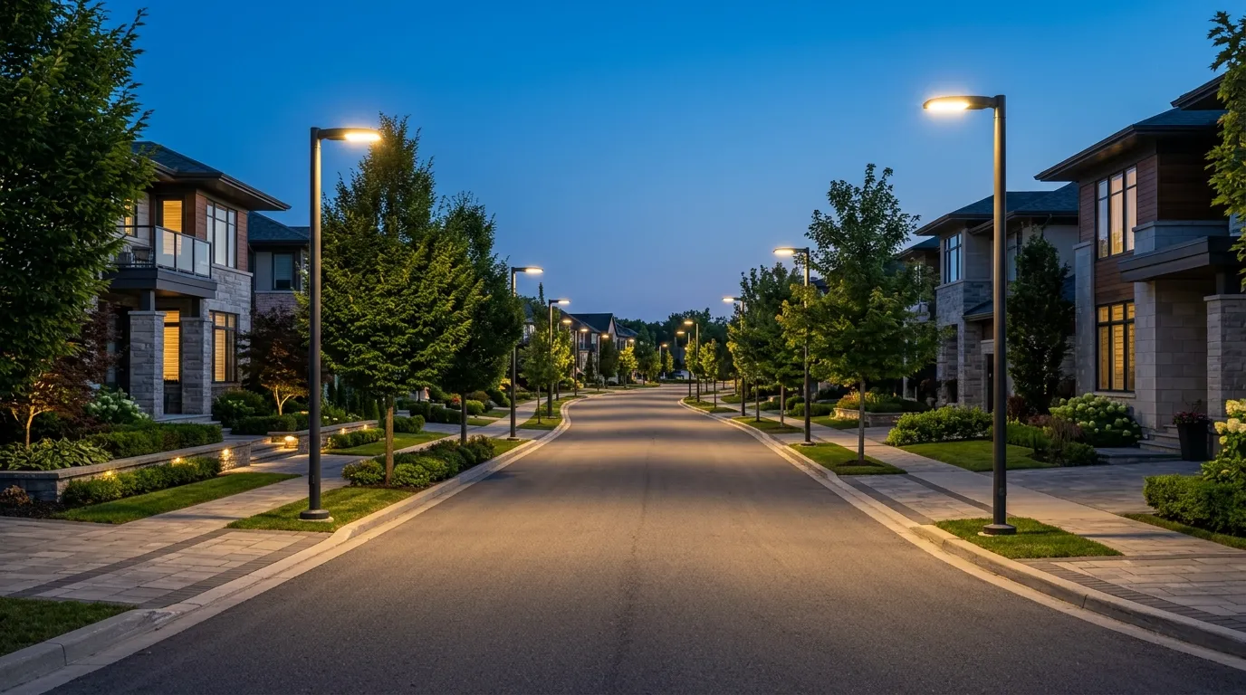 Solar Street Light Installation