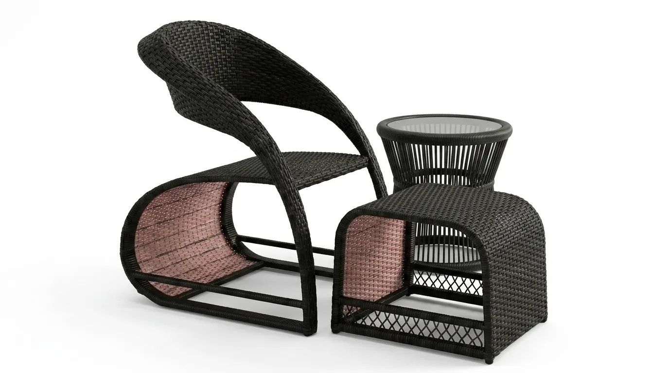 Classic 4-Seater Dining Set