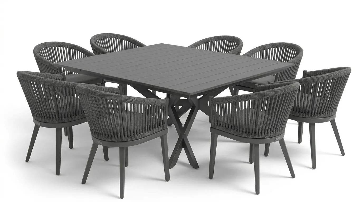 Modern Cafe Dining Setup