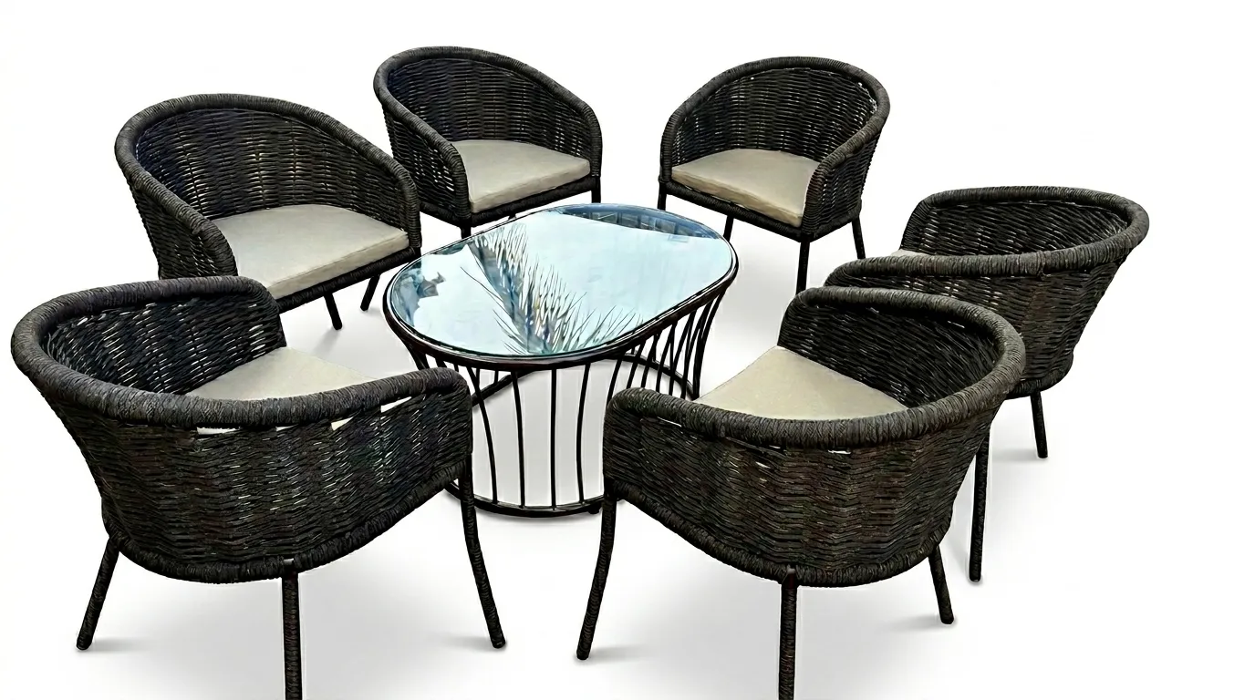Heavy Duty Outdoor Wicker Hanging Swing Chair