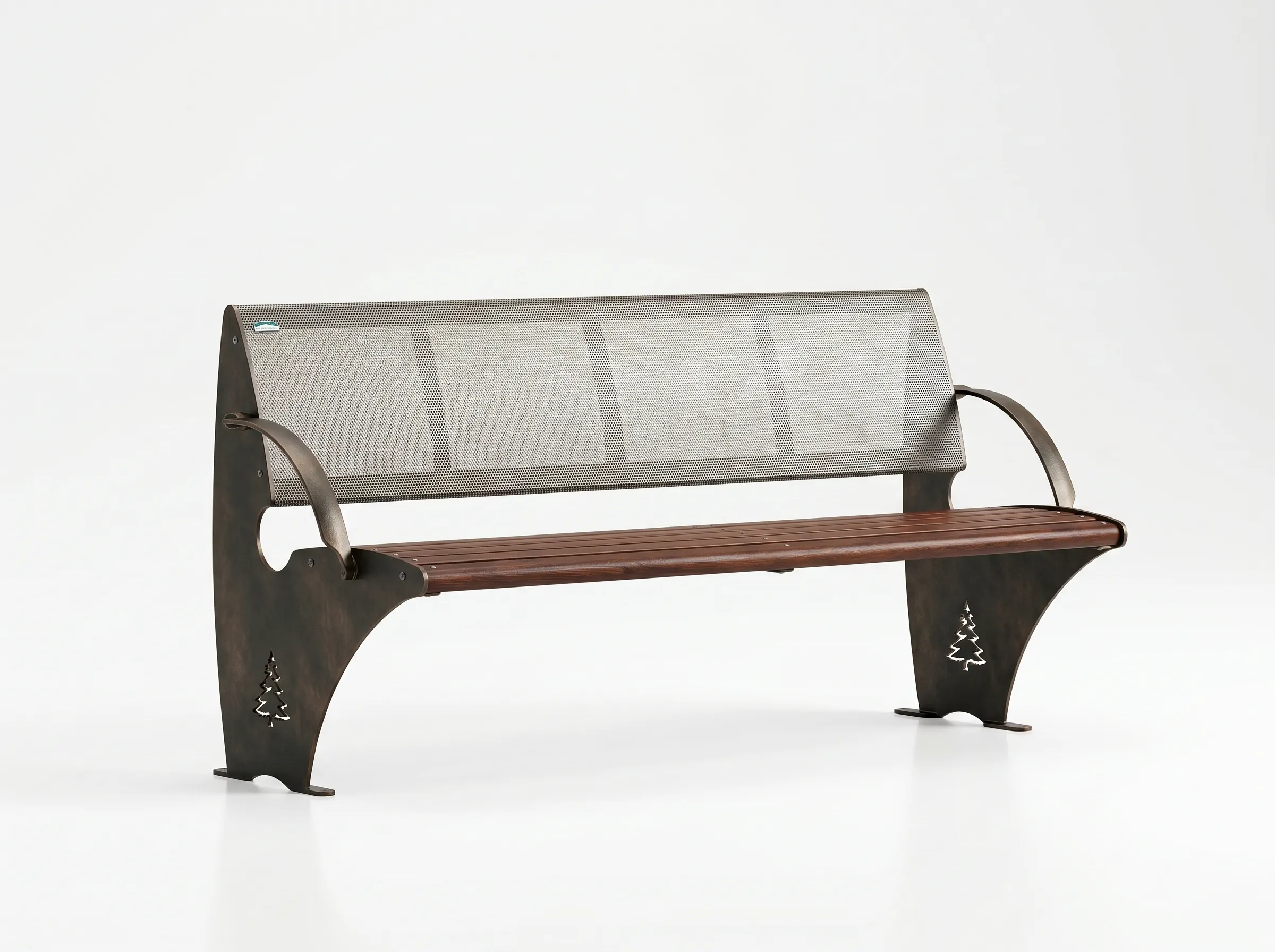 ULB-22 - Heavy-Duty Outdoor Architectural Bench