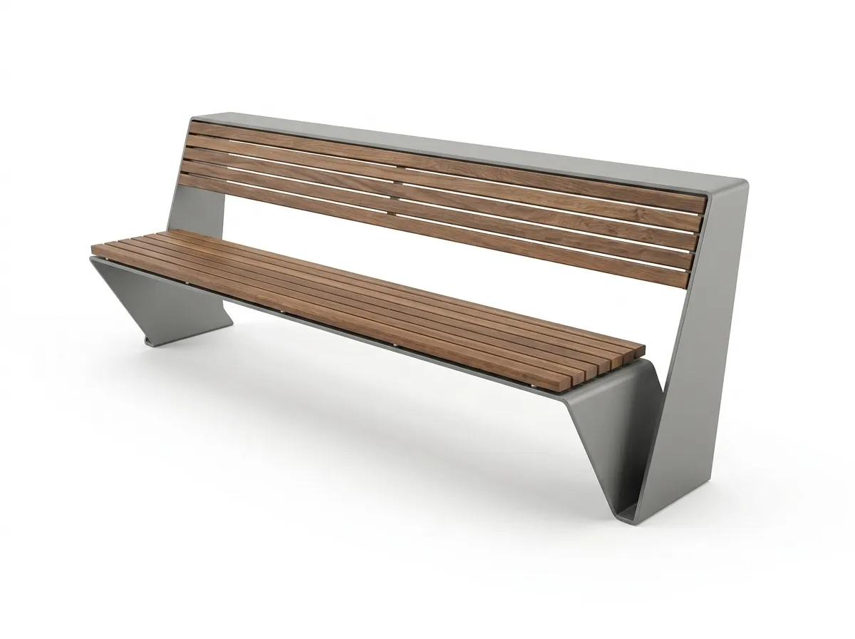 ULB-28 - Heavy-Duty Outdoor Architectural Bench