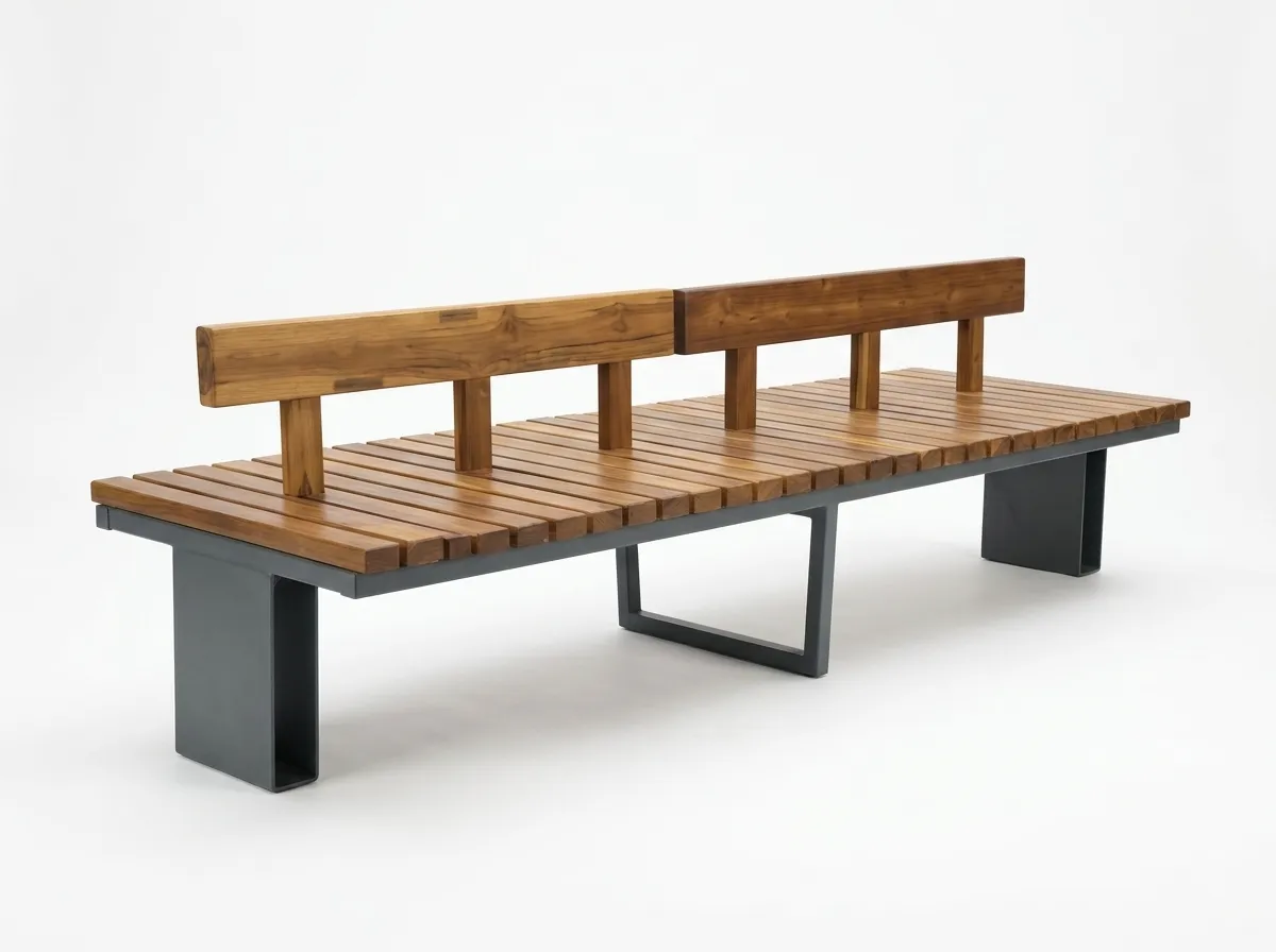 ULB-53 - Heavy-Duty Outdoor Architectural Bench