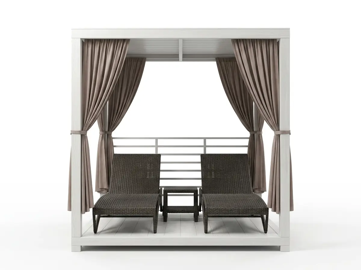 ULC-05 - Synthetic Rattan Wicker Lounge Set