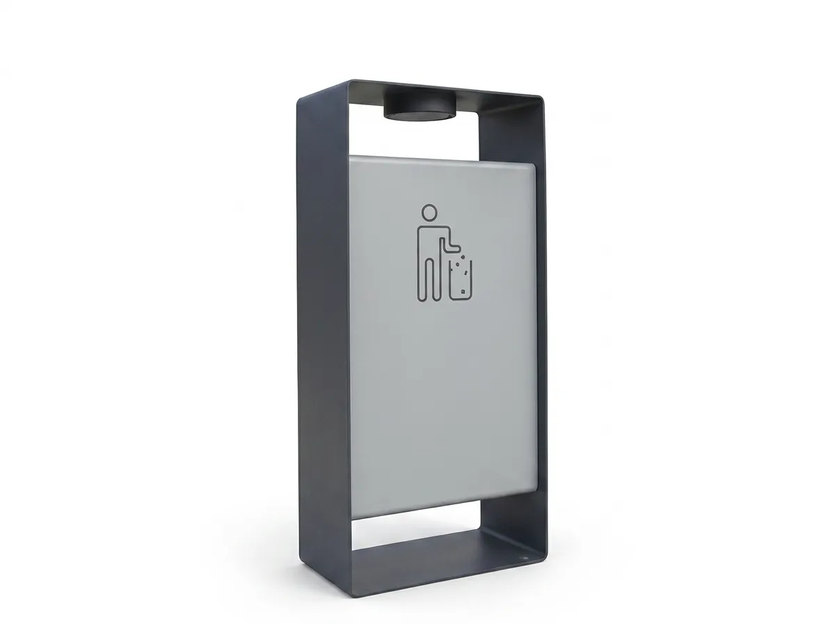 ULDB-06 - Outdoor Litter & Recycling Bin