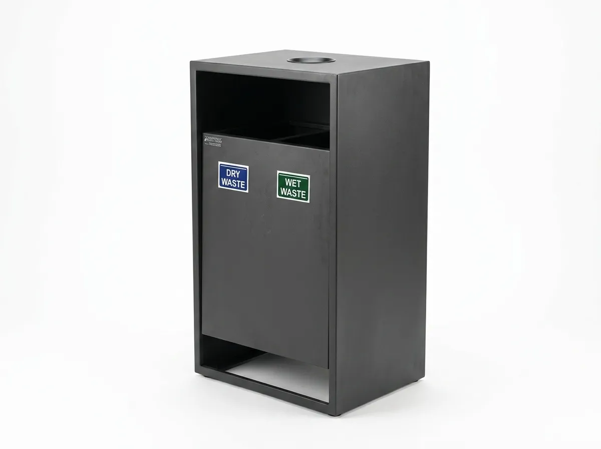 ULDB-21 - Outdoor Litter & Recycling Bin