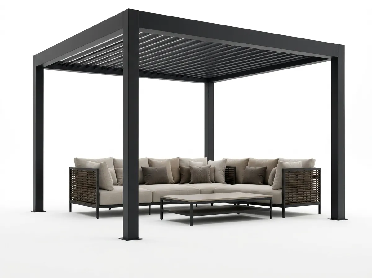 ULBPG-02 - Architectural Louvered Outdoor Pergola