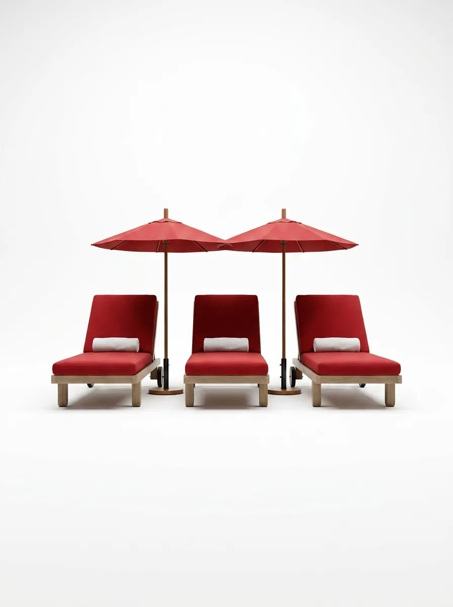 ULPL-07 - Premium Poolside Rattan Sun Lounger