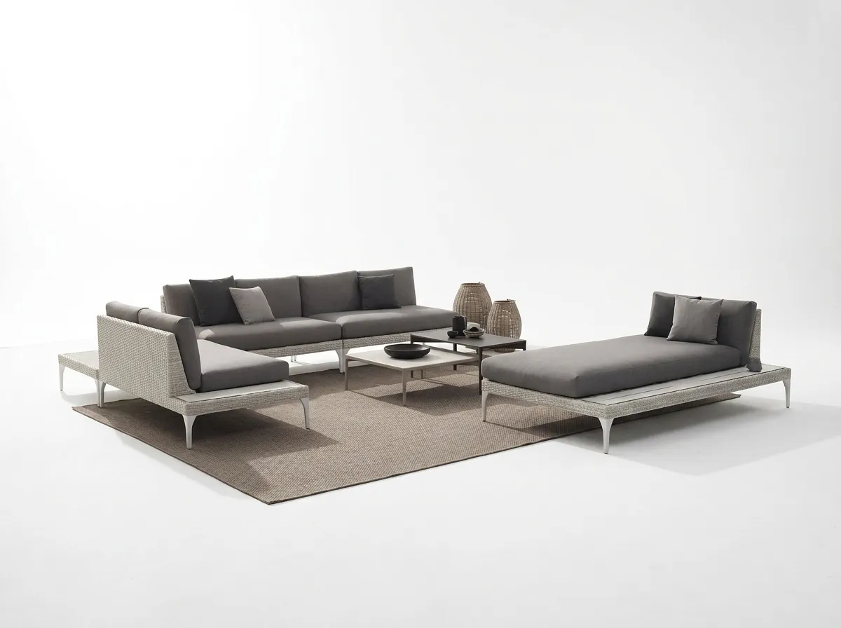 ULWDS-22 - Synthetic Rattan Wicker Dining Set
