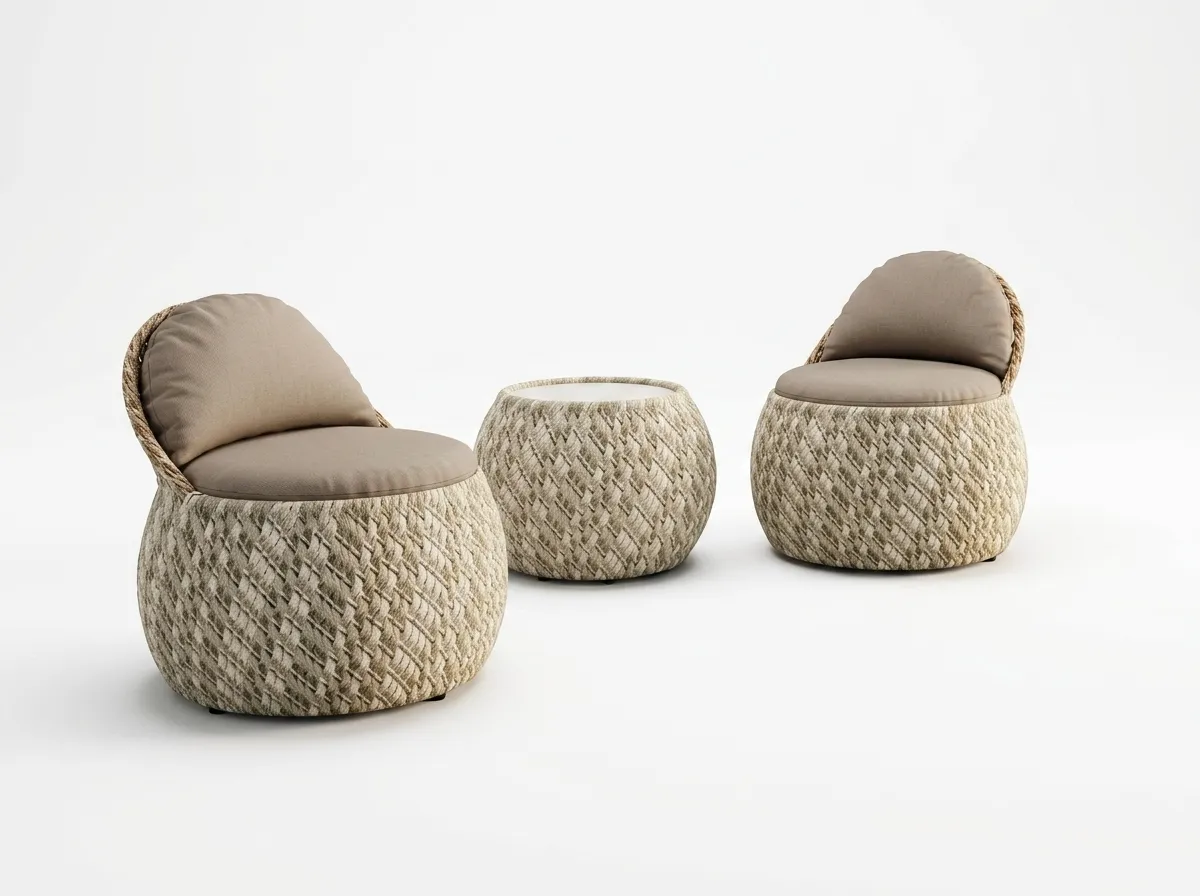 ULWDS-31 - Synthetic Rattan Wicker Dining Set